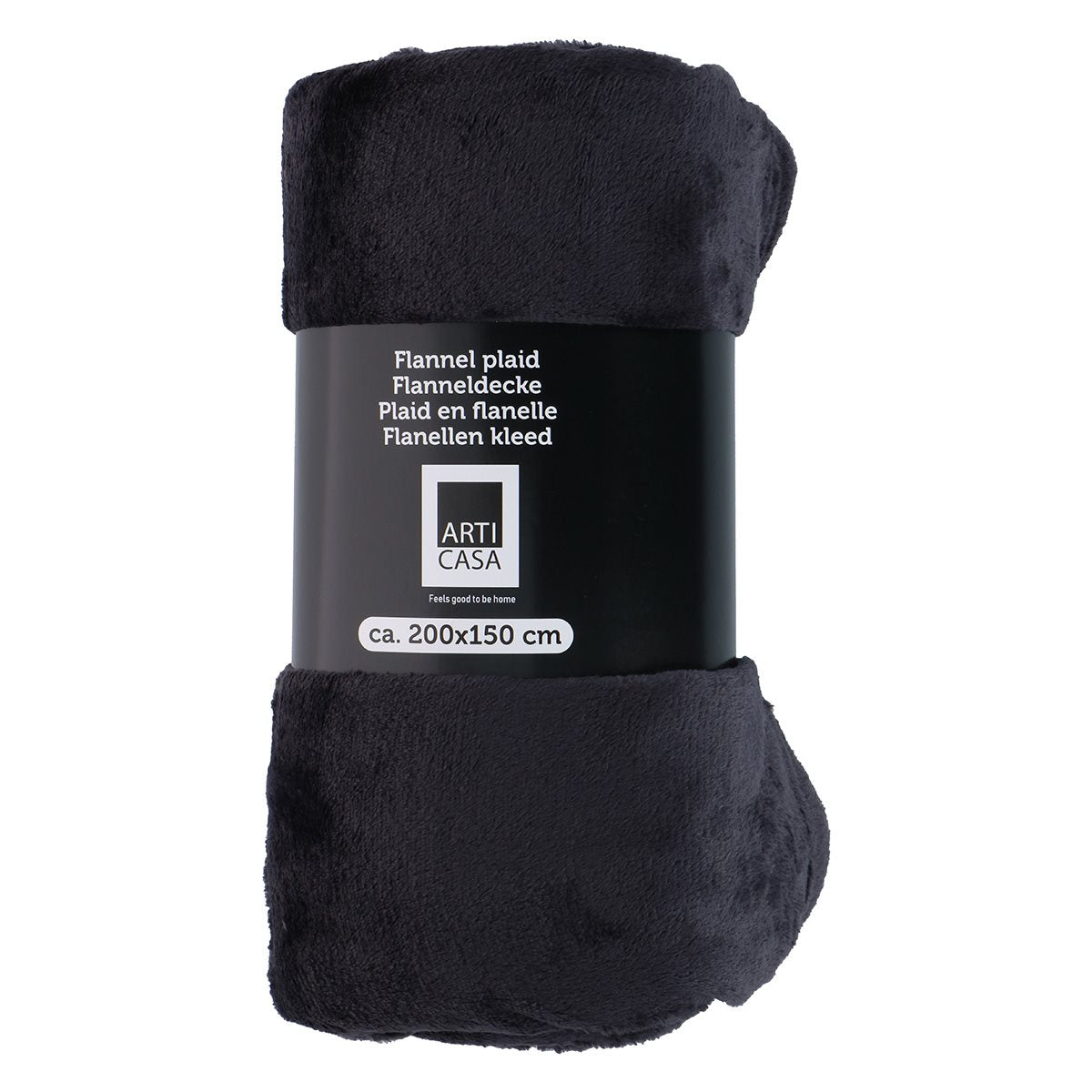 Arti Casa Deken Donkergrijs - maximondo