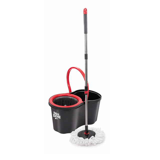 Dirt Devil Mop Systeem 16L, Grijs/Rood - maximondo