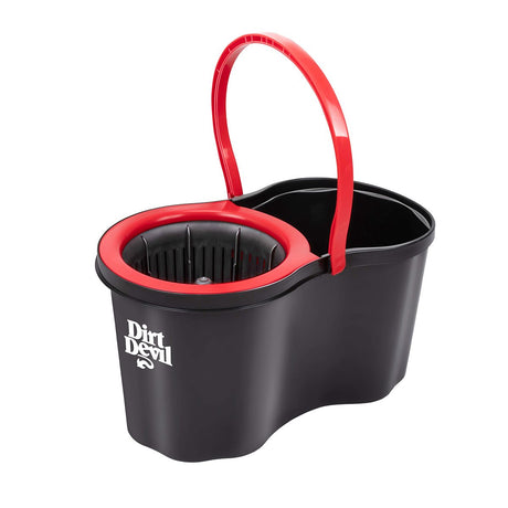 Dirt Devil Mop Systeem 16L, Grijs/Rood - maximondo