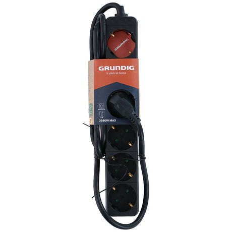 Grundig Stekkerdoos 6Voudig - 1.5M - maximondo