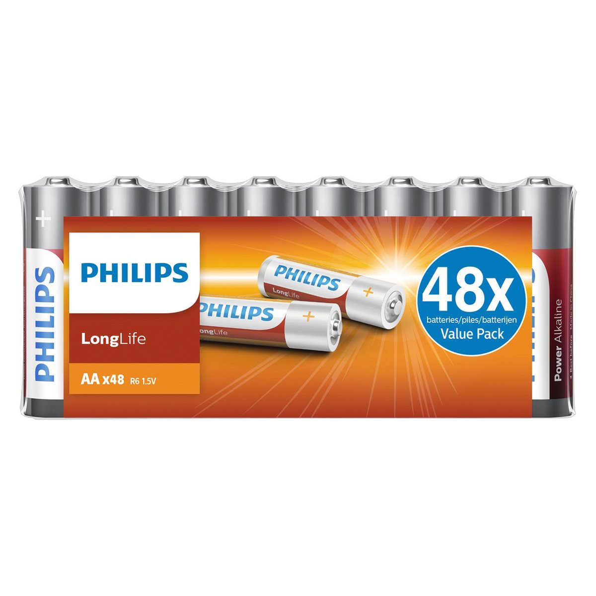 Philips AABatterijen 48 Stuks - maximondo