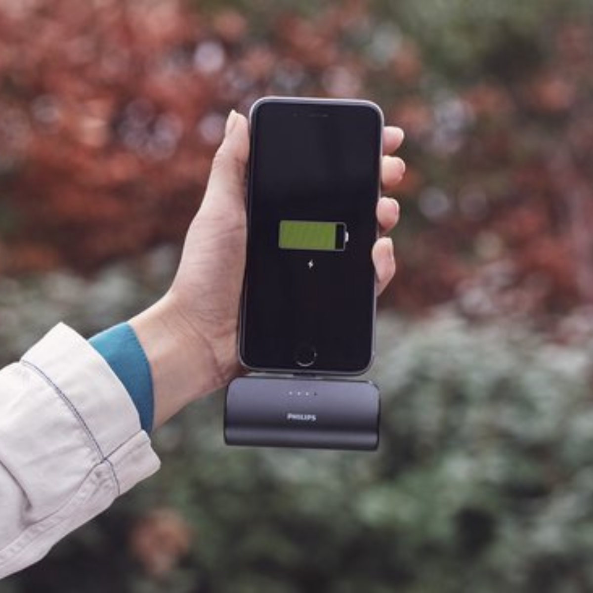 Philips Powerbank Draadloos 2500mAh - maximondo