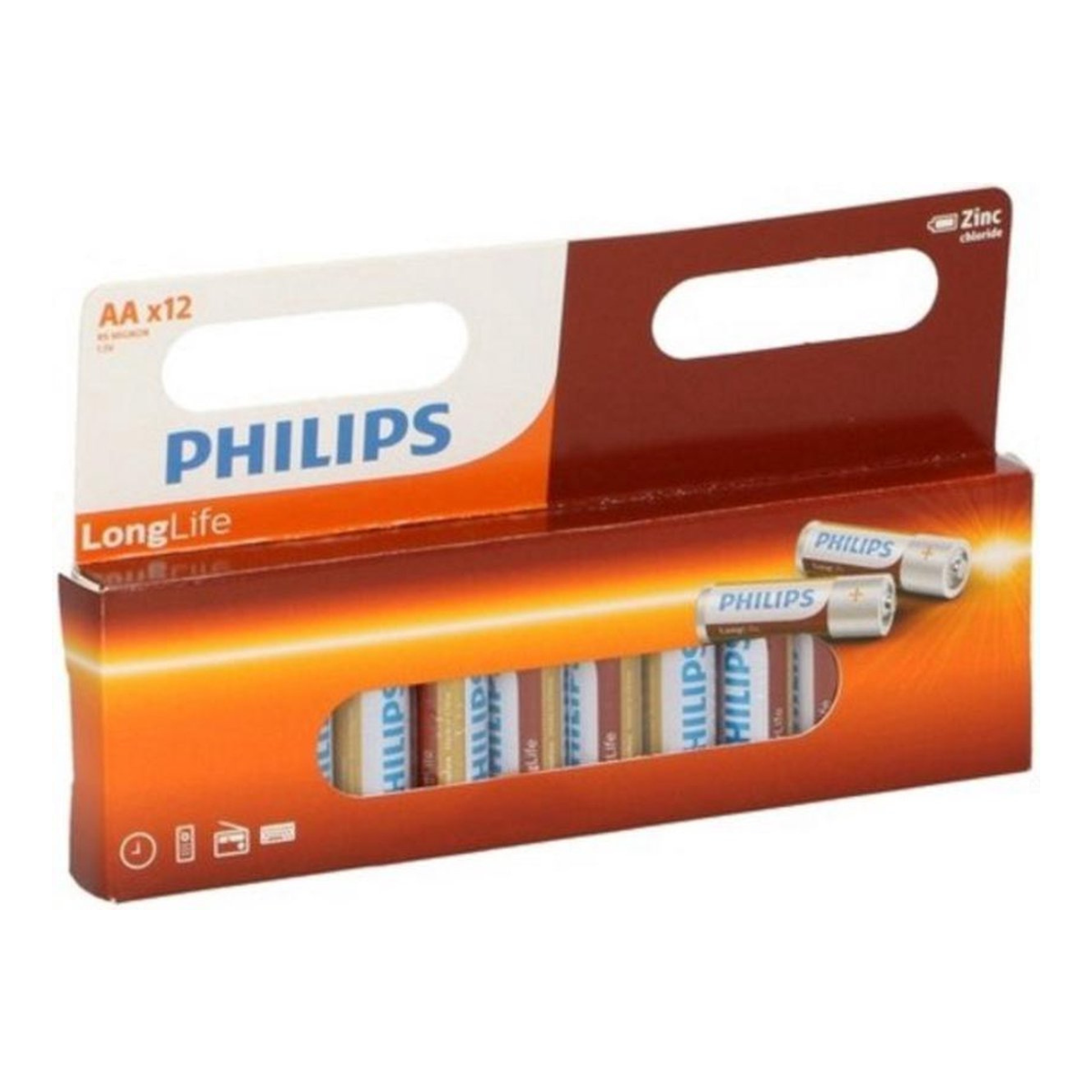 Philips AA Batterijen 12 Stuks - maximondo