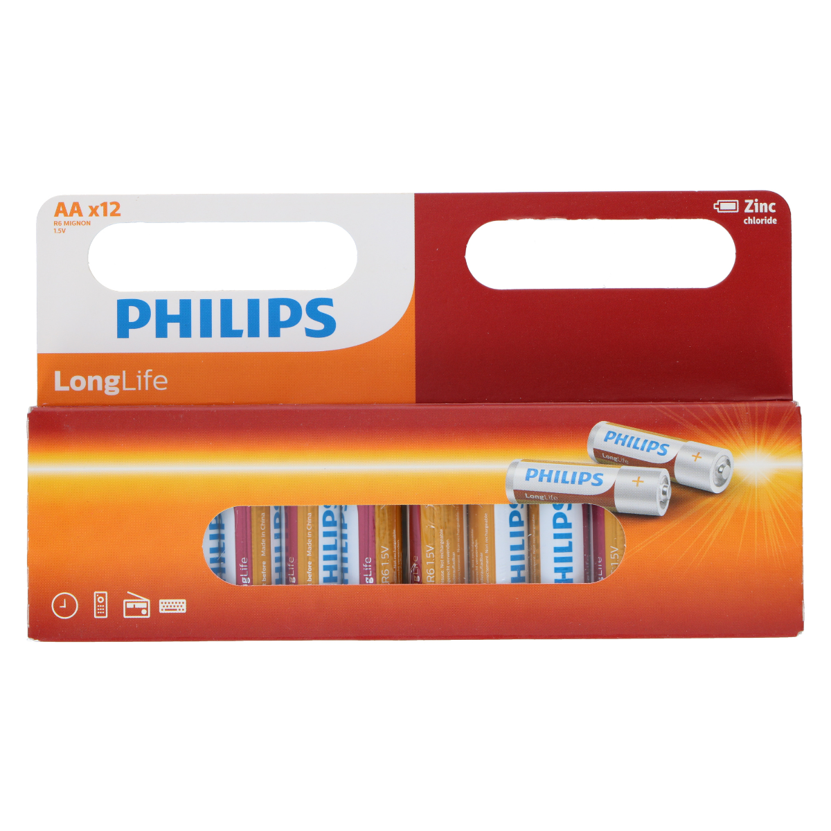 Philips AA Batterijen 12 Stuks - maximondo