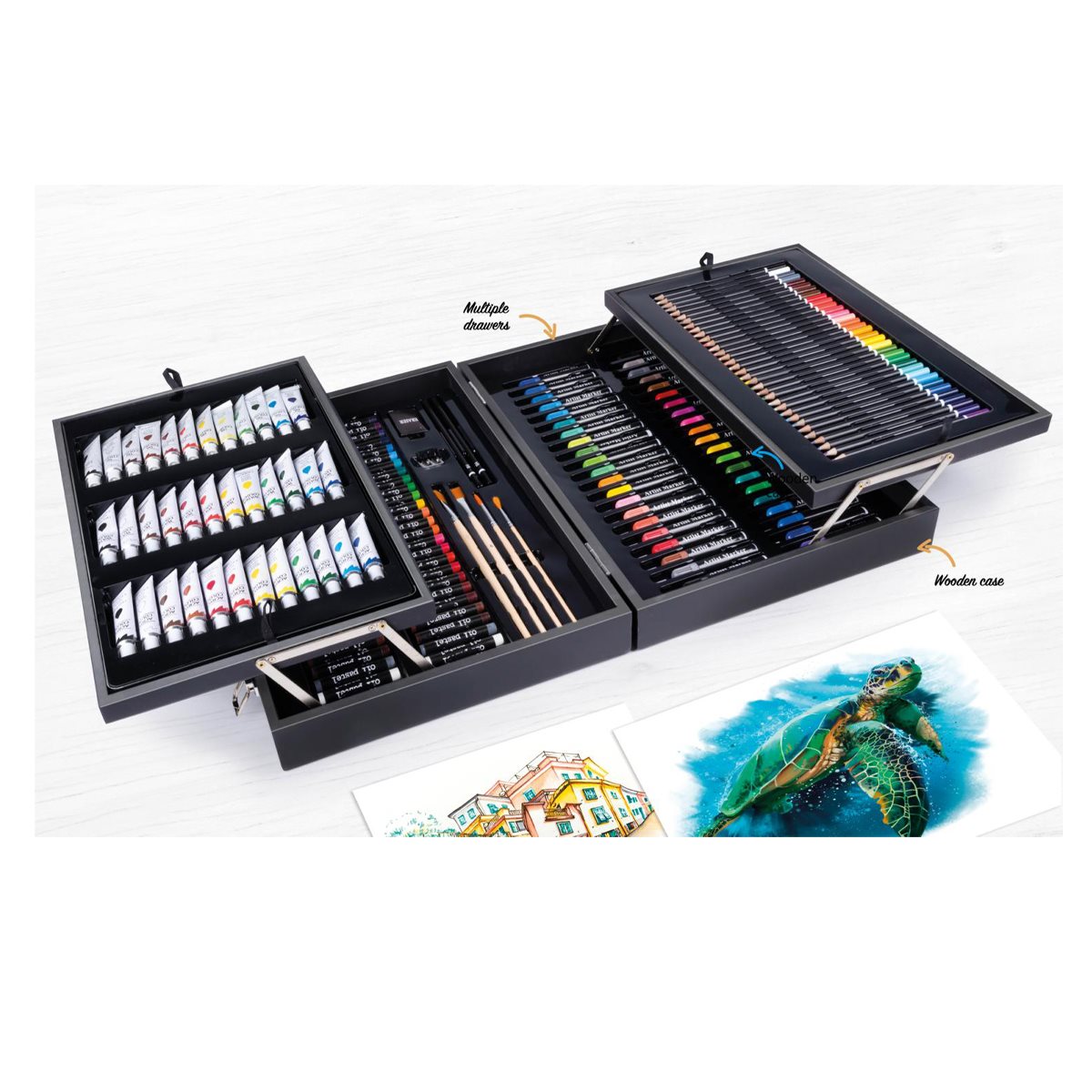 Artico 174-Delige Tekendoos - maximondo