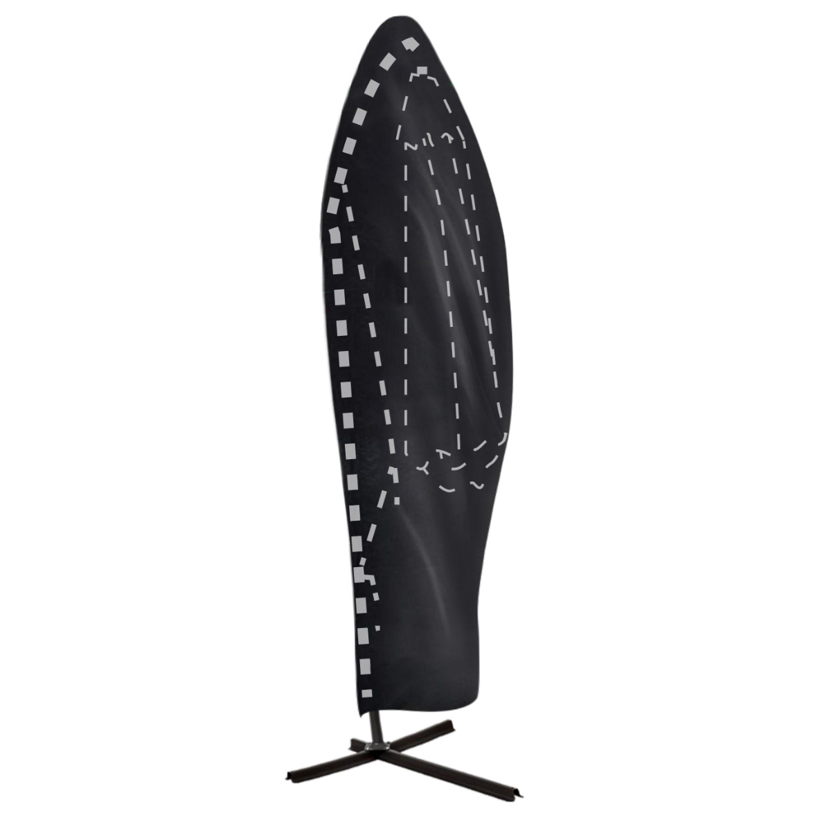 Kinzo Hoes voor hangparasol, 265x70cm - maximondo