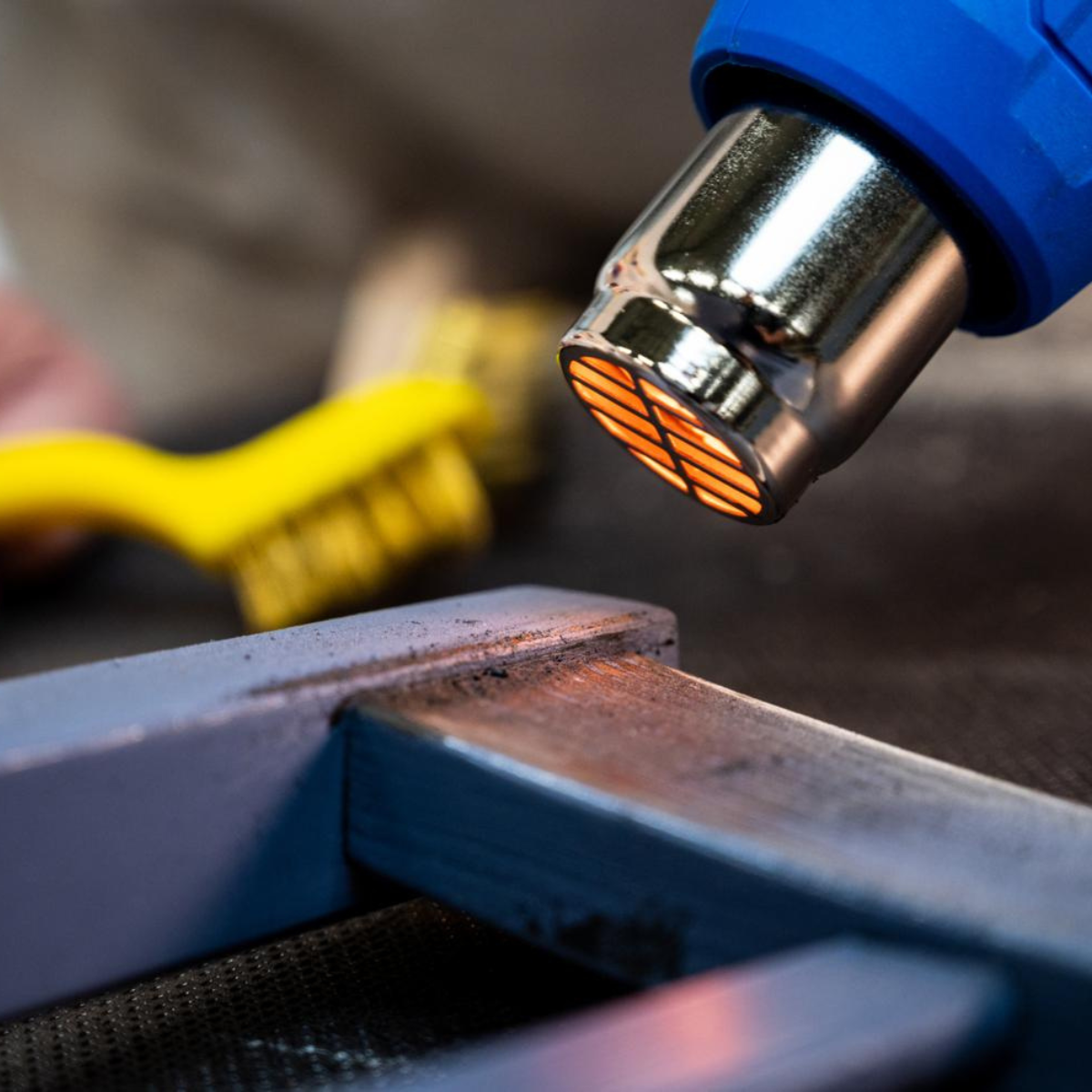 Kinzo Heteluchtpistool Blauw 230V - maximondo