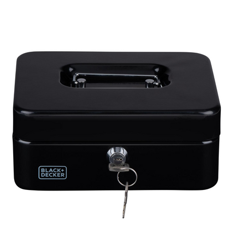 BLACK+DECKER Geldkistje Zwart - maximondo