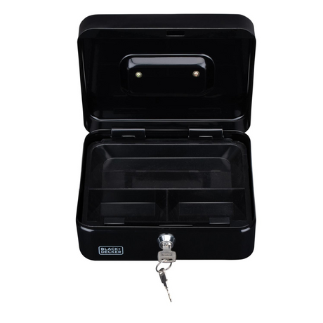 BLACK+DECKER Geldkistje Zwart