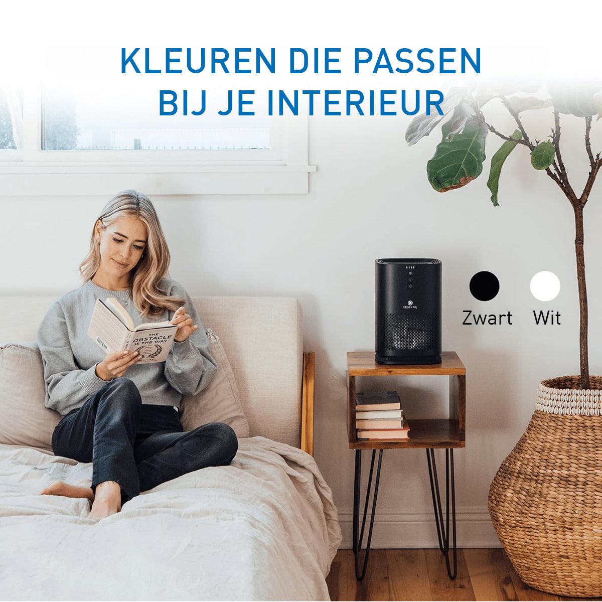 Medify Air MA-14 Luchtreiniger – 70 m³/u Air Purifier – Zwart - maximondo