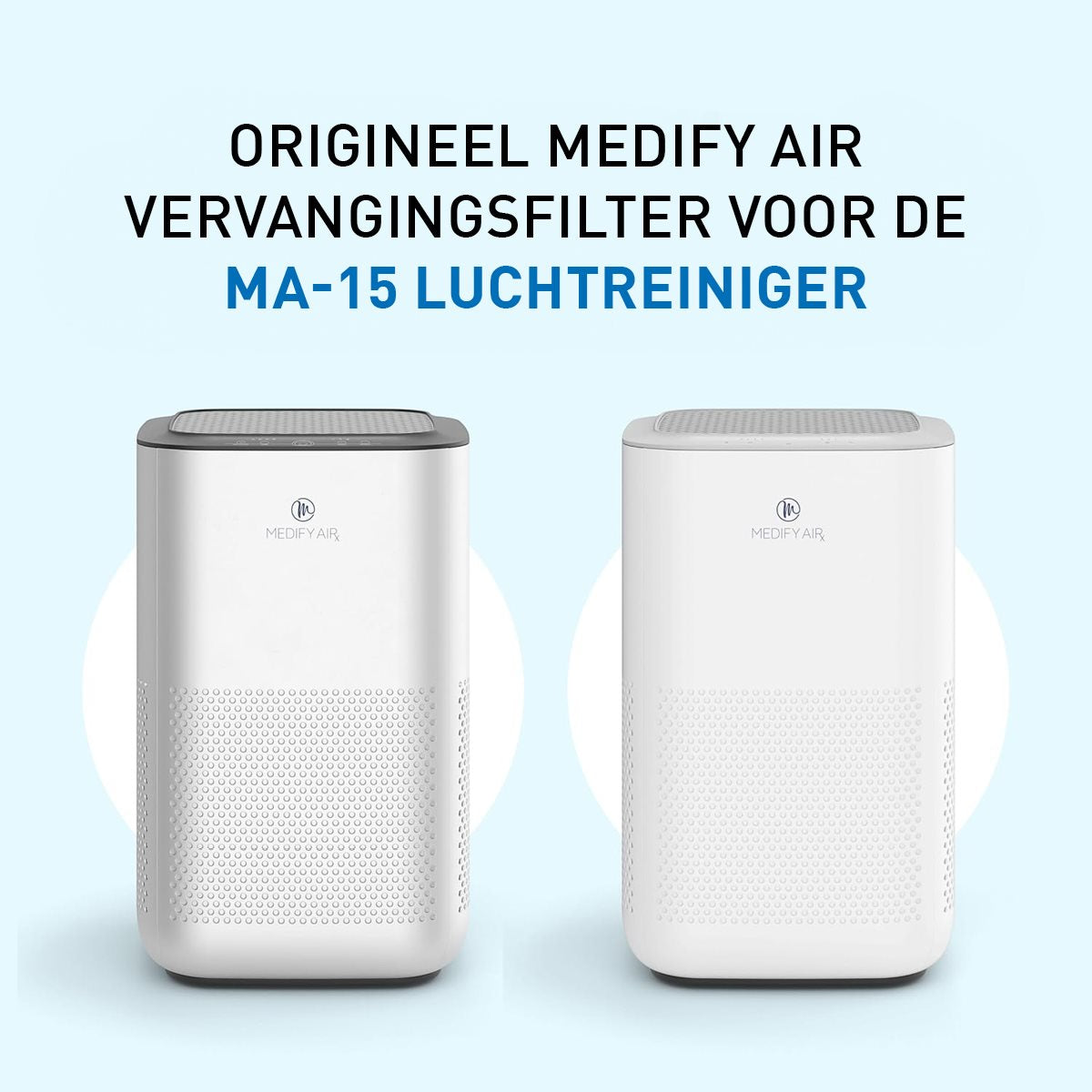 Medify Air MA-15 Vervangingsfilter – HEPA H13 – 2 Stuks - maximondo