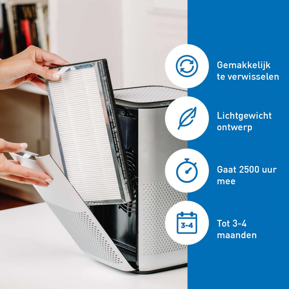 Medify Air MA-15 Vervangingsfilter – HEPA H13 – 2 Stuks - maximondo