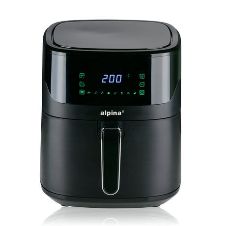 alpina Airfryer XL 6L - Zwart - maximondo