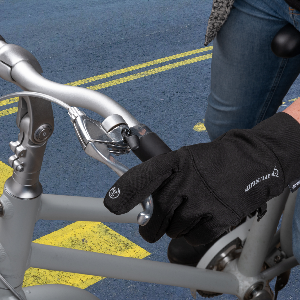 Dunlop Fietshandschoenen Maat L - Touchscreen Bestendig - maximondo
