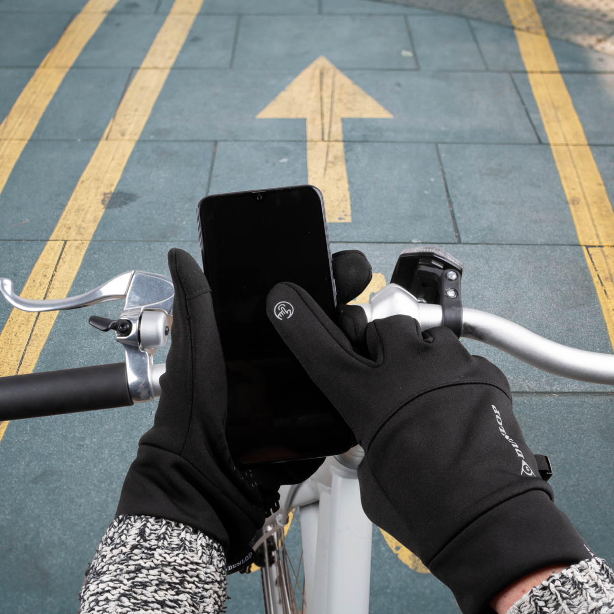 Dunlop Fietshandschoenen Maat M - Touchscreen Bestendig - maximondo