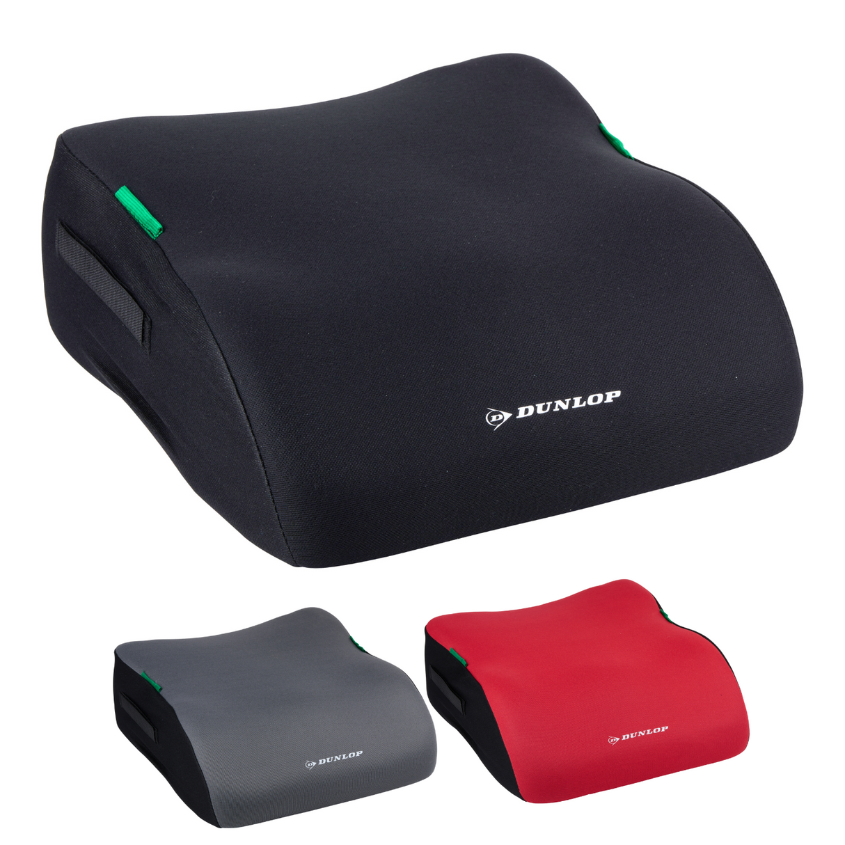 Dunlop Kinderzitje Zwart - Stoelverhoger UN ECE R129 - maximondo