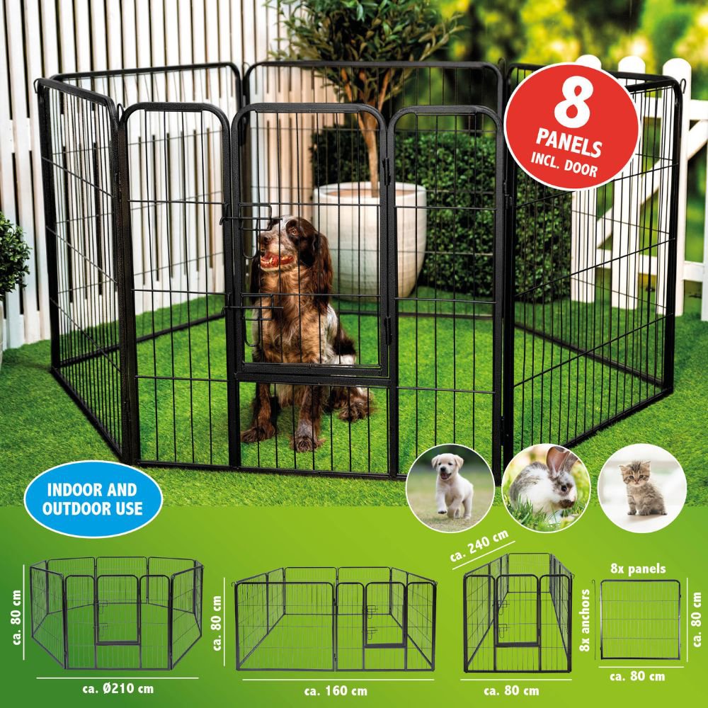 maxxpro Honden En Kattenbox 210 X 80 Cm - maximondo