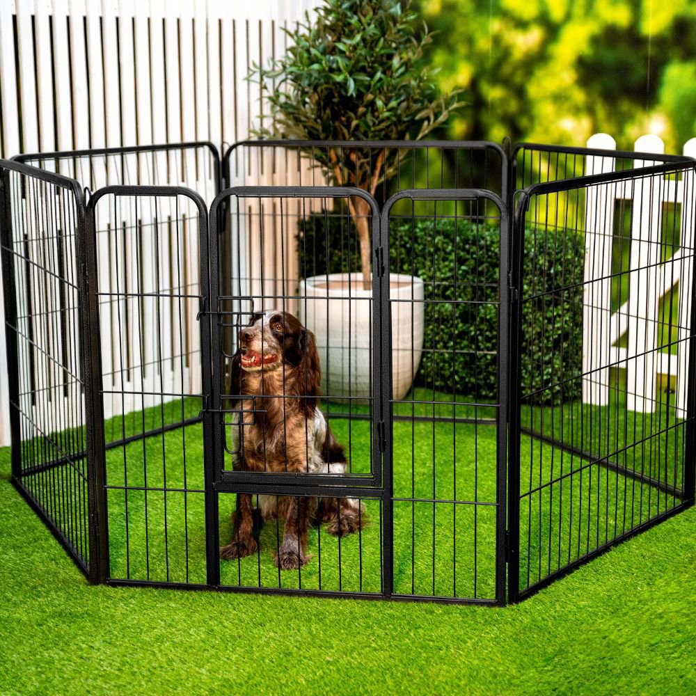 maxxpro Puppyren Opvouwbaar Hondenren, Zwart - maximondo