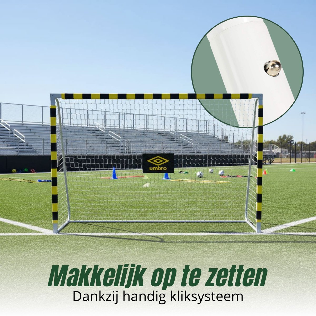 Umbro Voetbaldoel 300 x 200 cm - maximondo