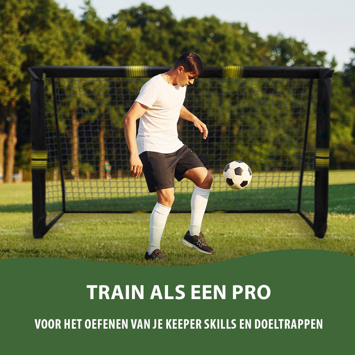 Umbro Voetbaldoel - 240x160x85cm - maximondo