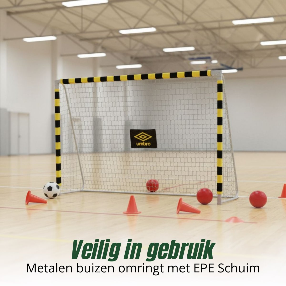 Umbro Voetbaldoel 300 x 200 cm - maximondo