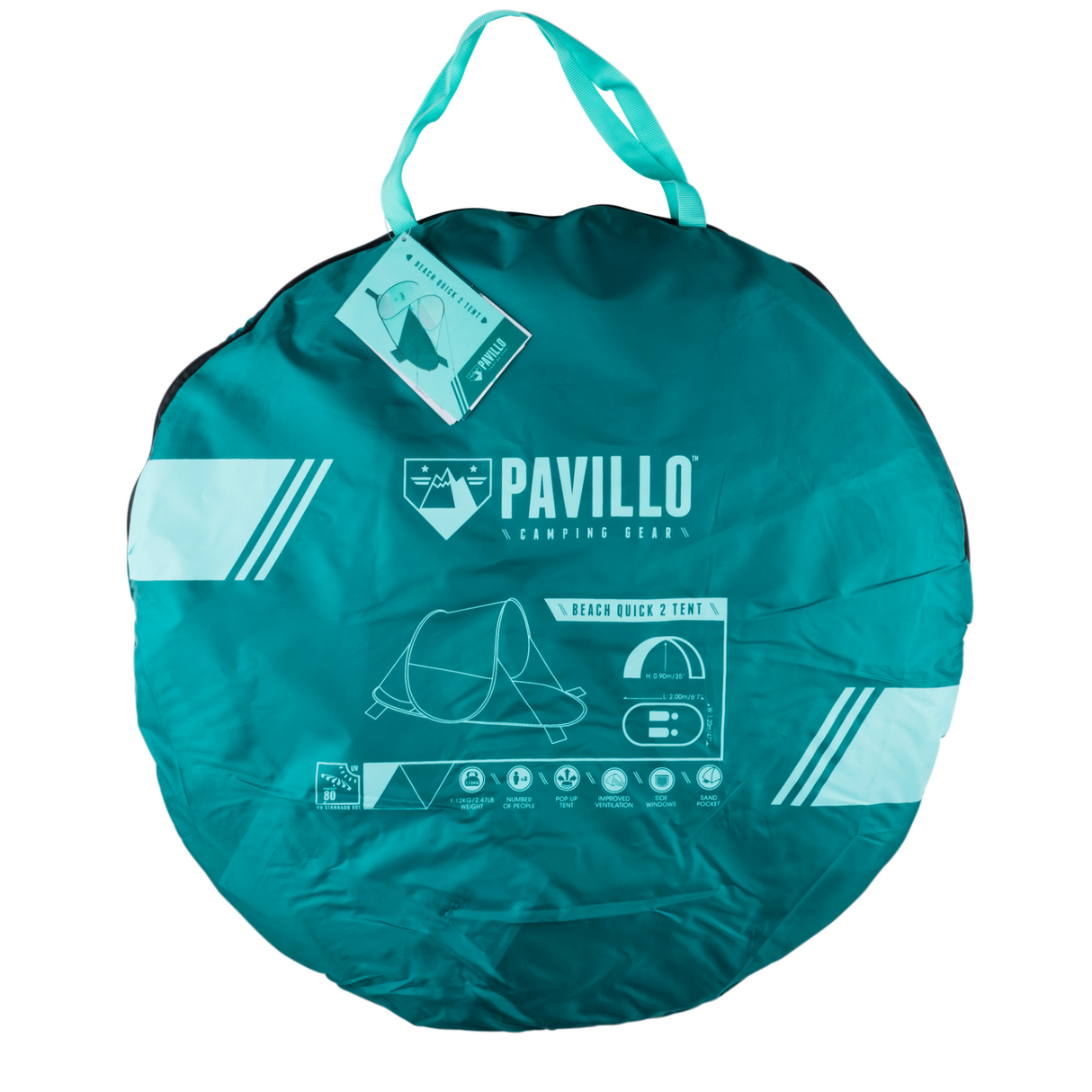 Bestway Pop-up Strandtent 200x120x90cm - maximondo