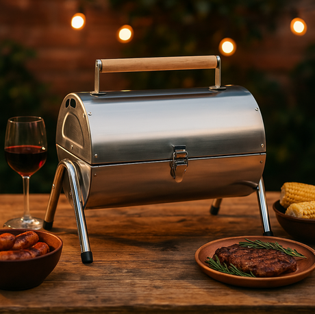 alpina Tafel BBQ Houtskool Tafelgrill - maximondo