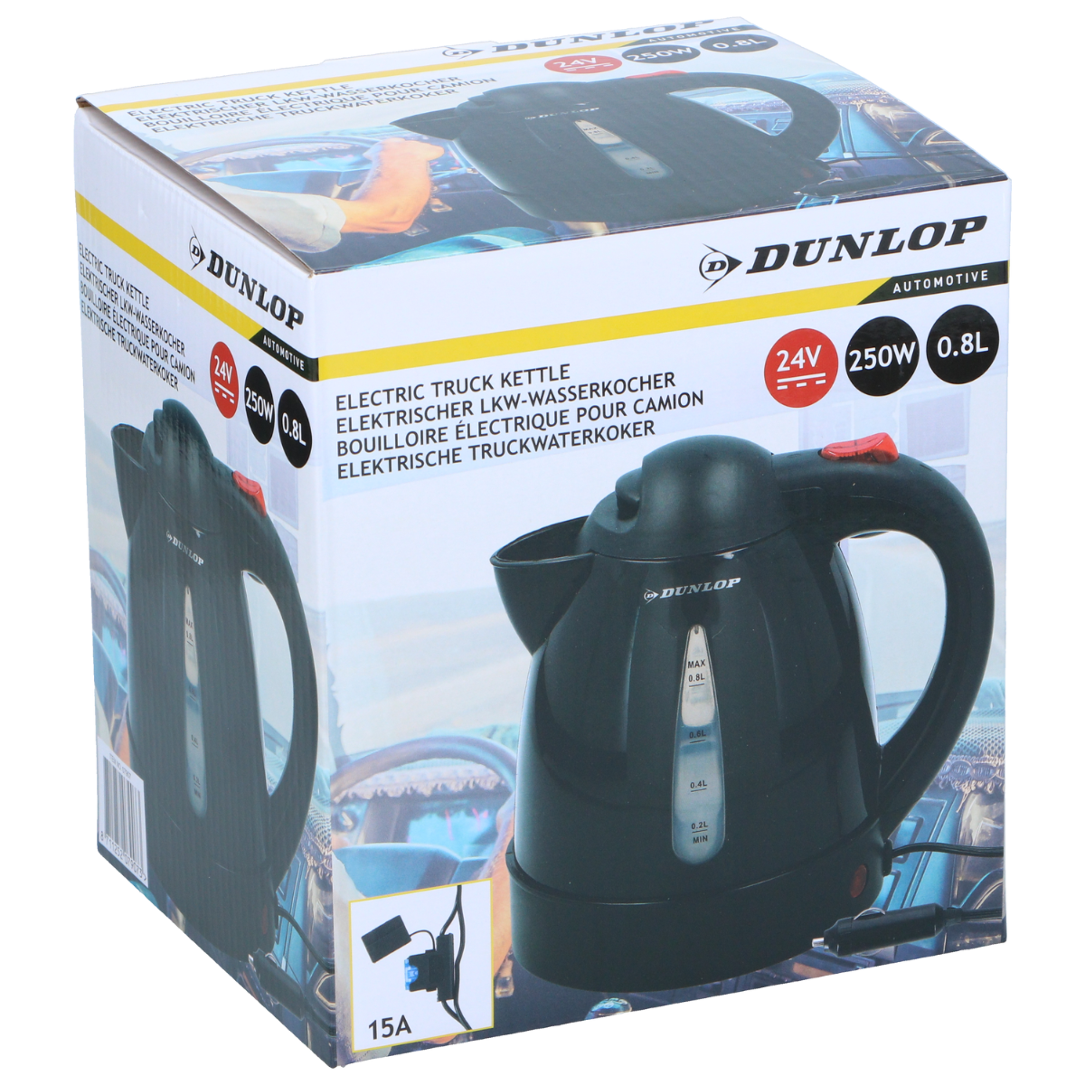 Dunlop Reiswaterkoker 24V 0.8L - maximondo