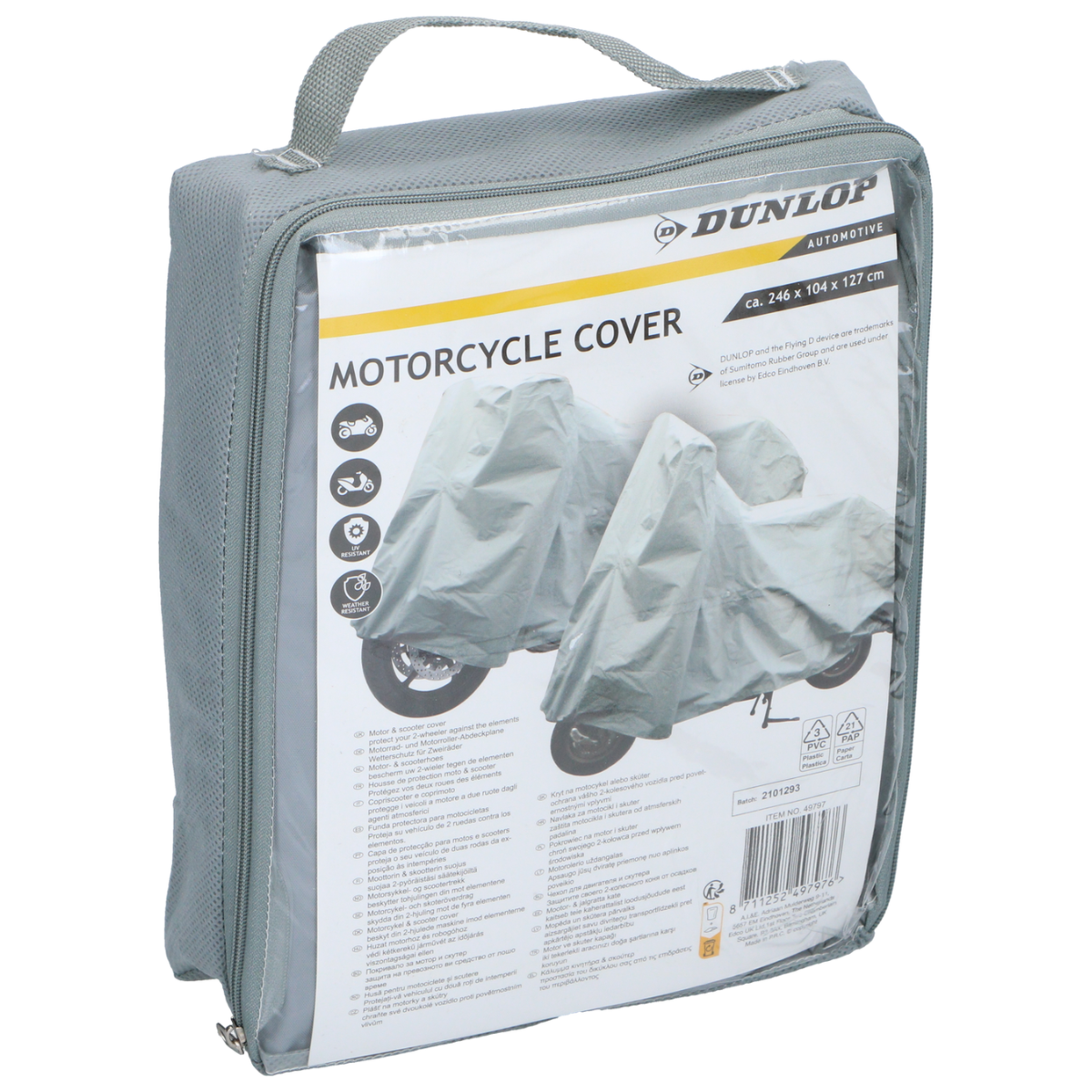 Dunlop Motorhoes en Scooterhoes - Universele Hoes - maximondo