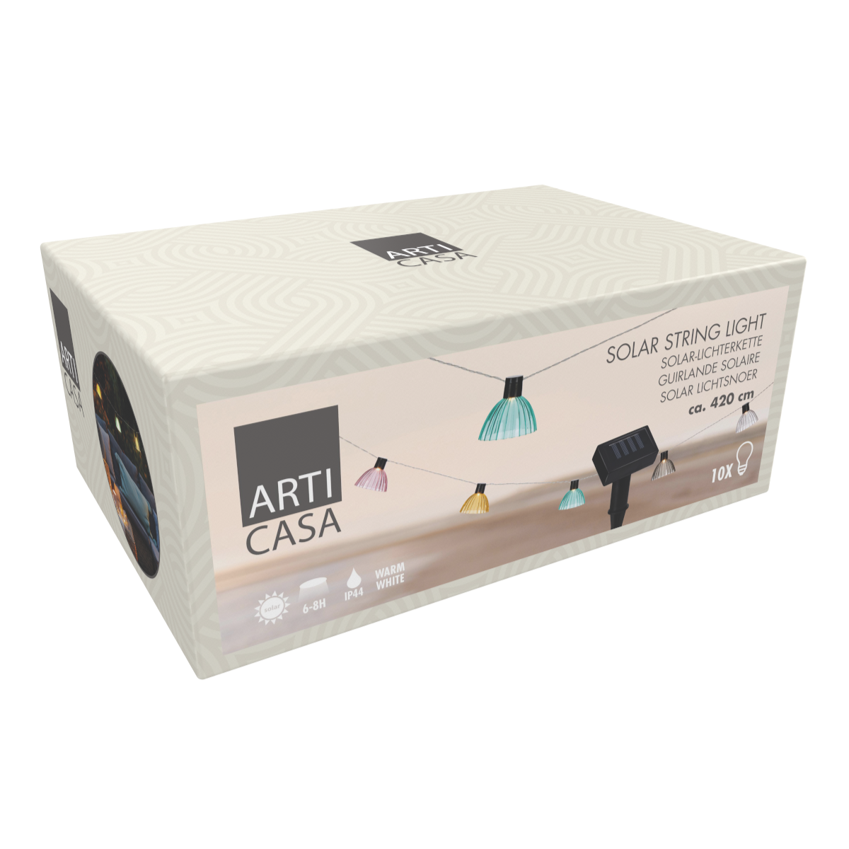 Arti Casa Solar Tuinverlichting 420 CM - maximondo