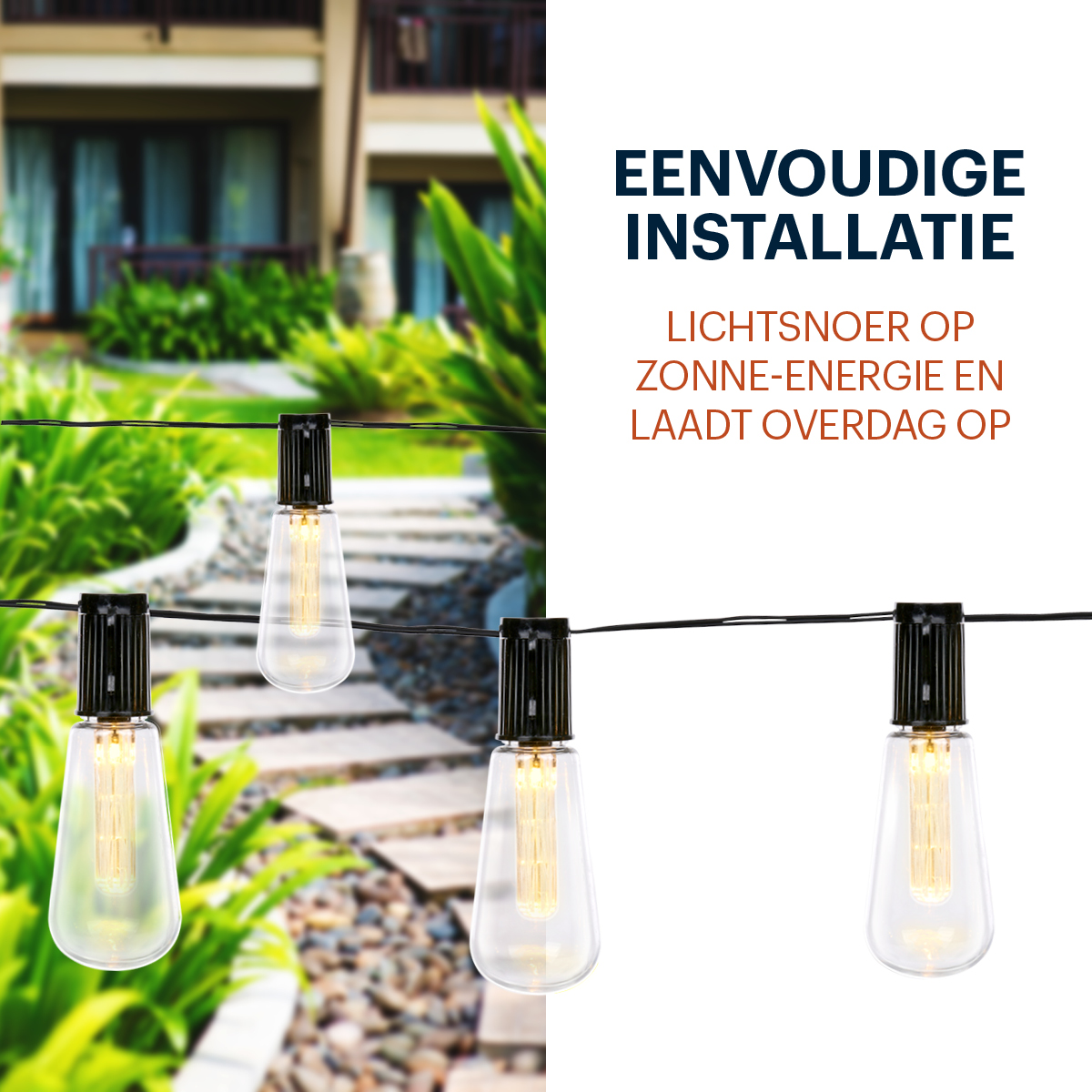 Grundig Solar Lichtsnoer 3,35m - maximondo