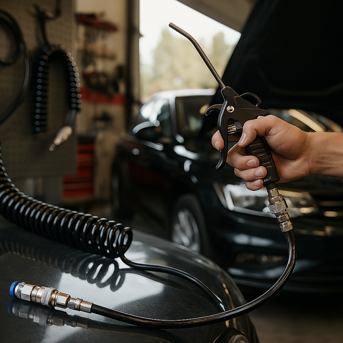 All Ride Luchtspiraal - met Pistool - 13 kg-cm2 - maximondo