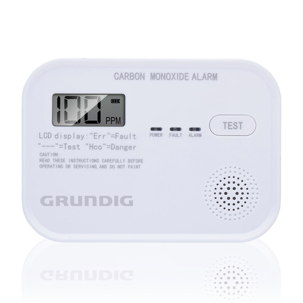 Grundig CO Melder Koolmonoxidemelder - maximondo
