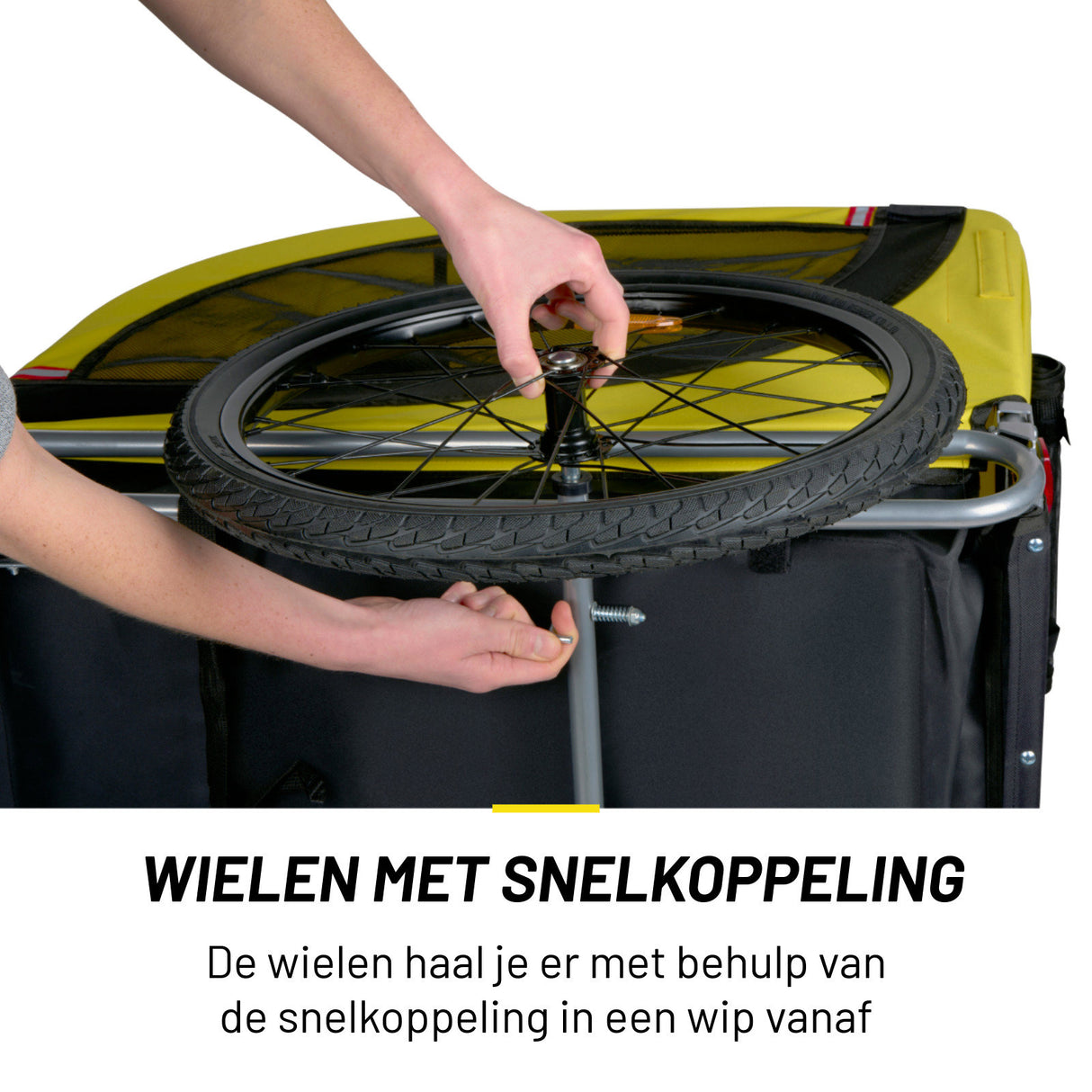Dunlop Hondenfietskar - Fietskar Hond Max. 40KG - maximondo