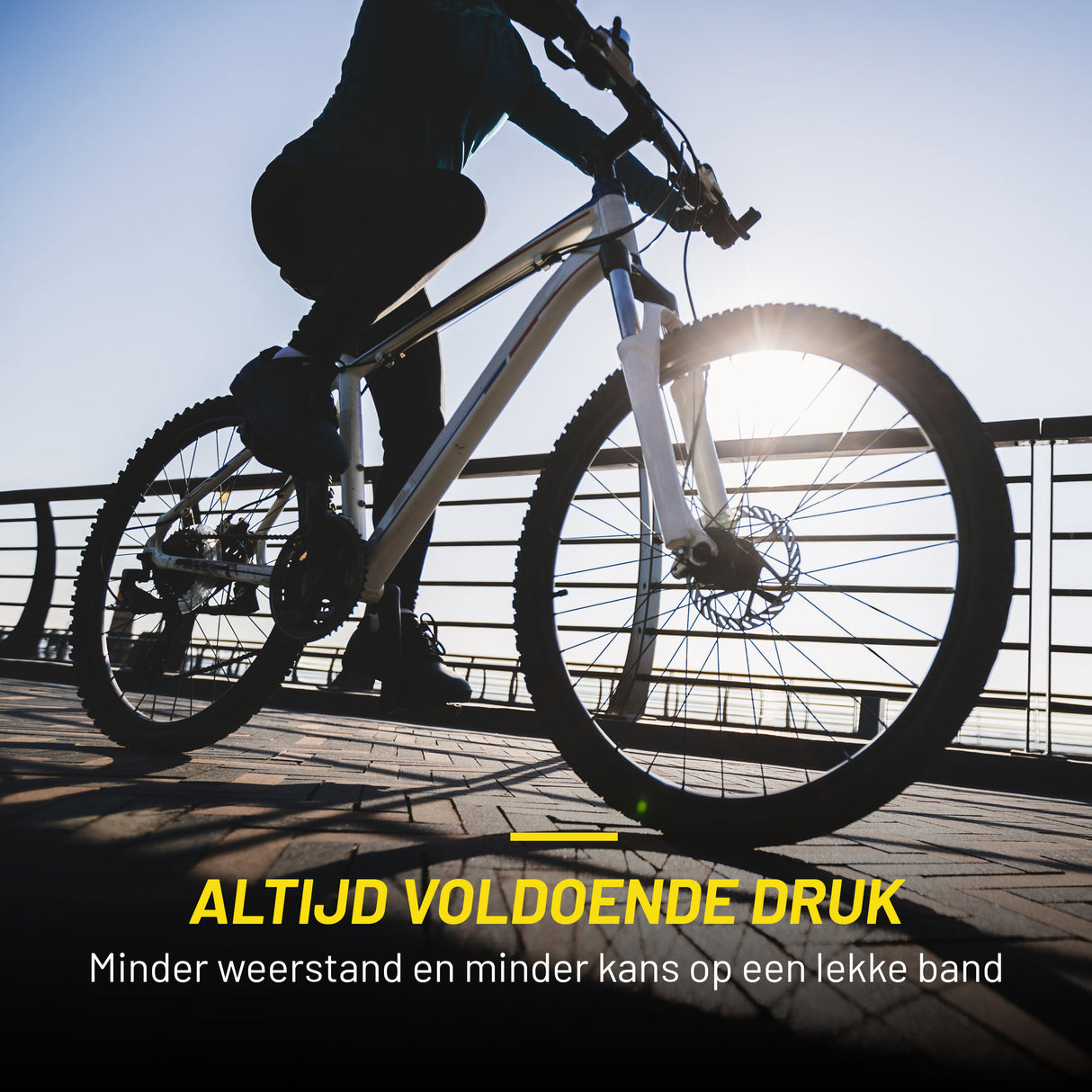 Dunlop Fietspomp voor Dunlop, Schrader en Frans Ventiel - maximondo