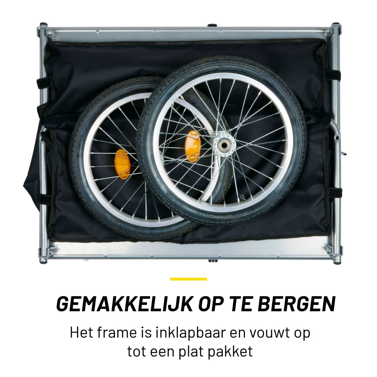 Dunlop Fietskar - Fiets Aanhanger - Fietskar