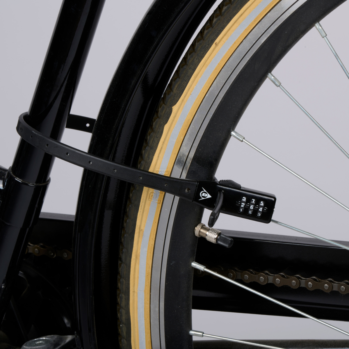 Dunlop Fietsslot 53 cm - Cijferslot Codesysteem - maximondo