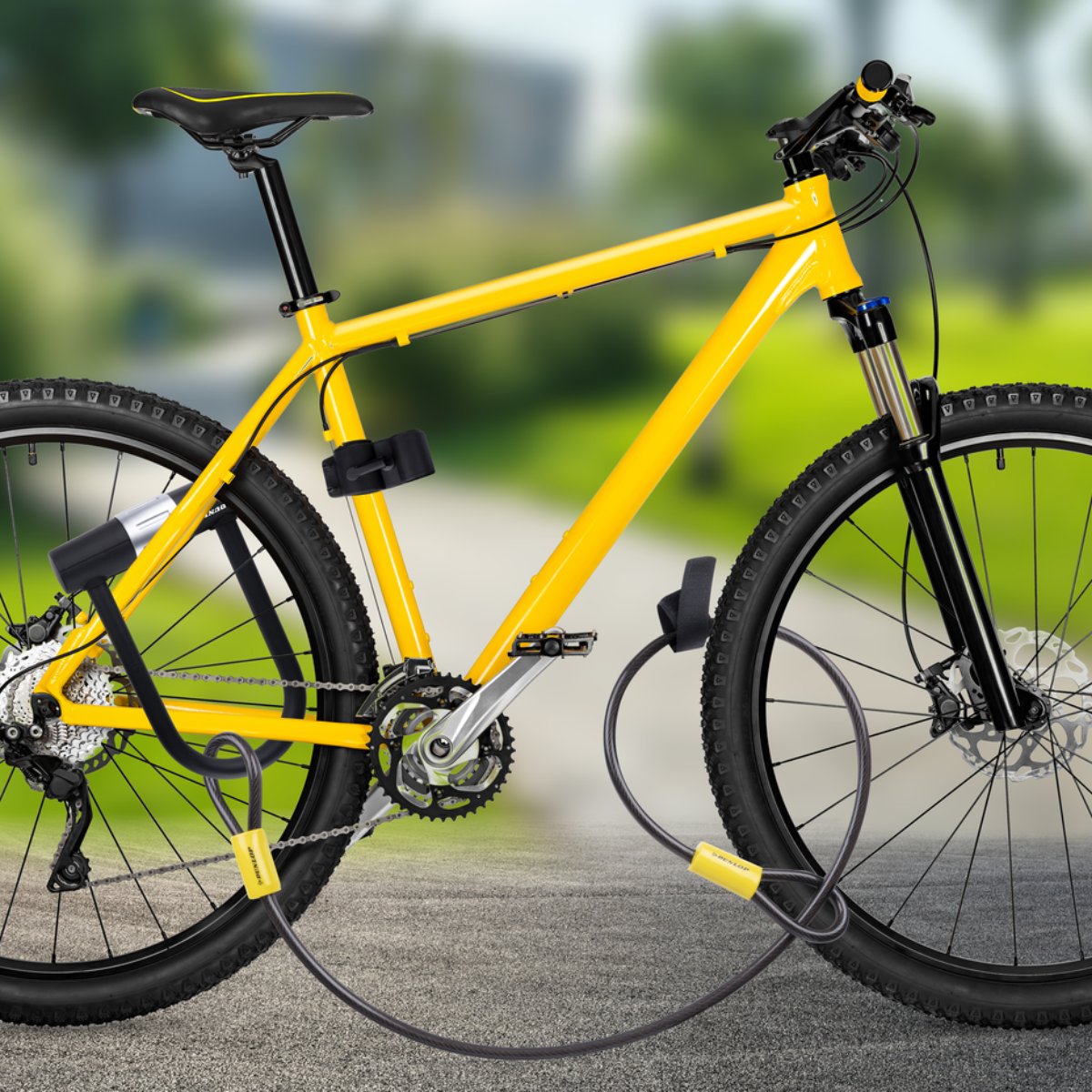 Dunlop Combinatie Beugelslot Insteekslot - maximondo