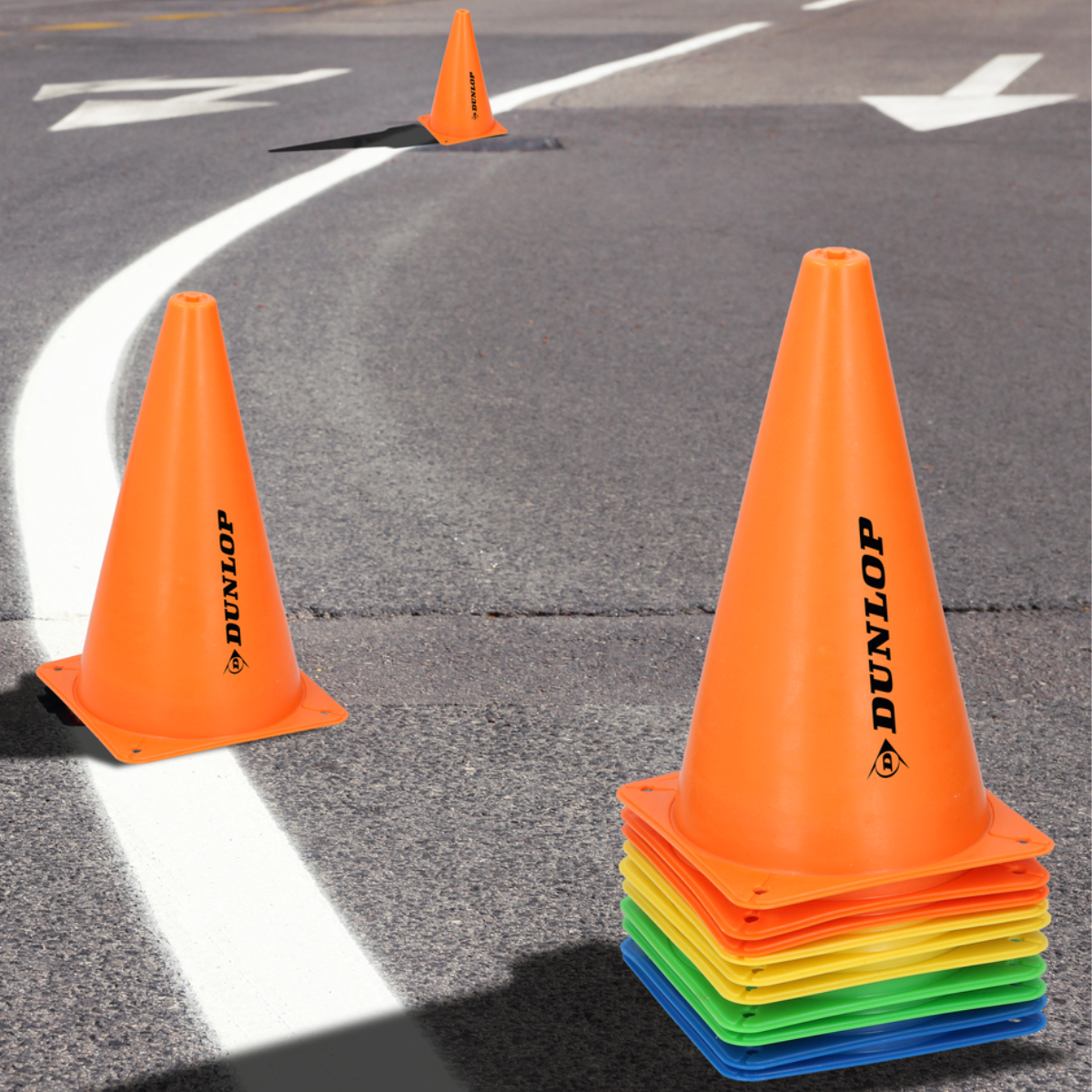 Dunlop Pionnen 10 Stuks