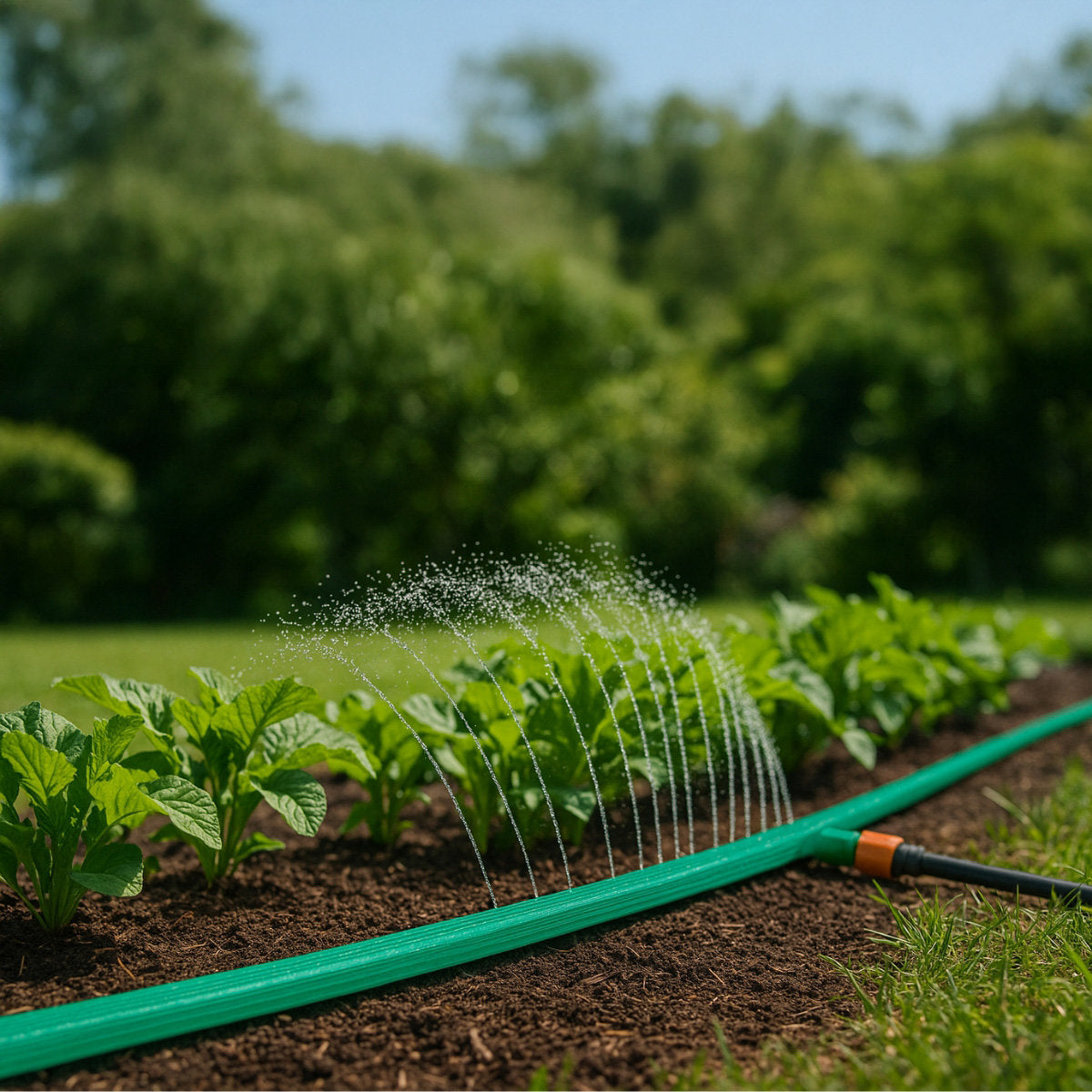 Kinzo Sproeislang 30M Plat - maximondo