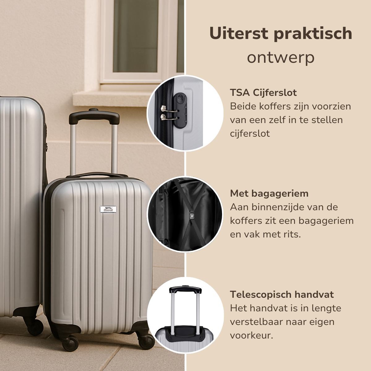 Slazenger Kofferset 2 Delig - maximondo