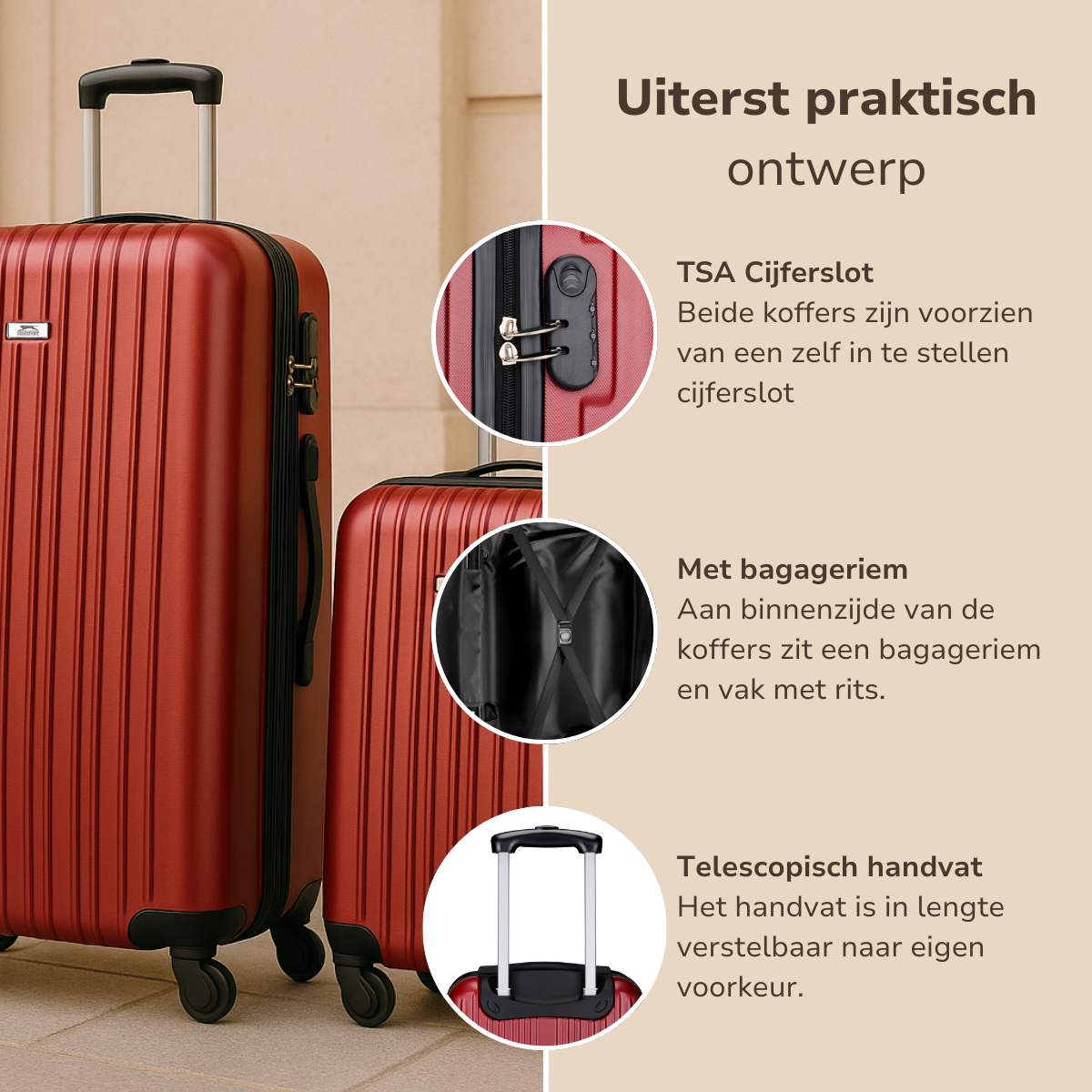 Slazenger Kofferset 2 Delig - maximondo