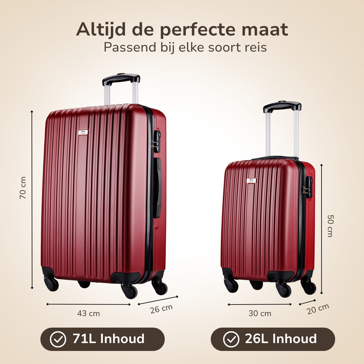 Slazenger Kofferset 2 Delig - maximondo