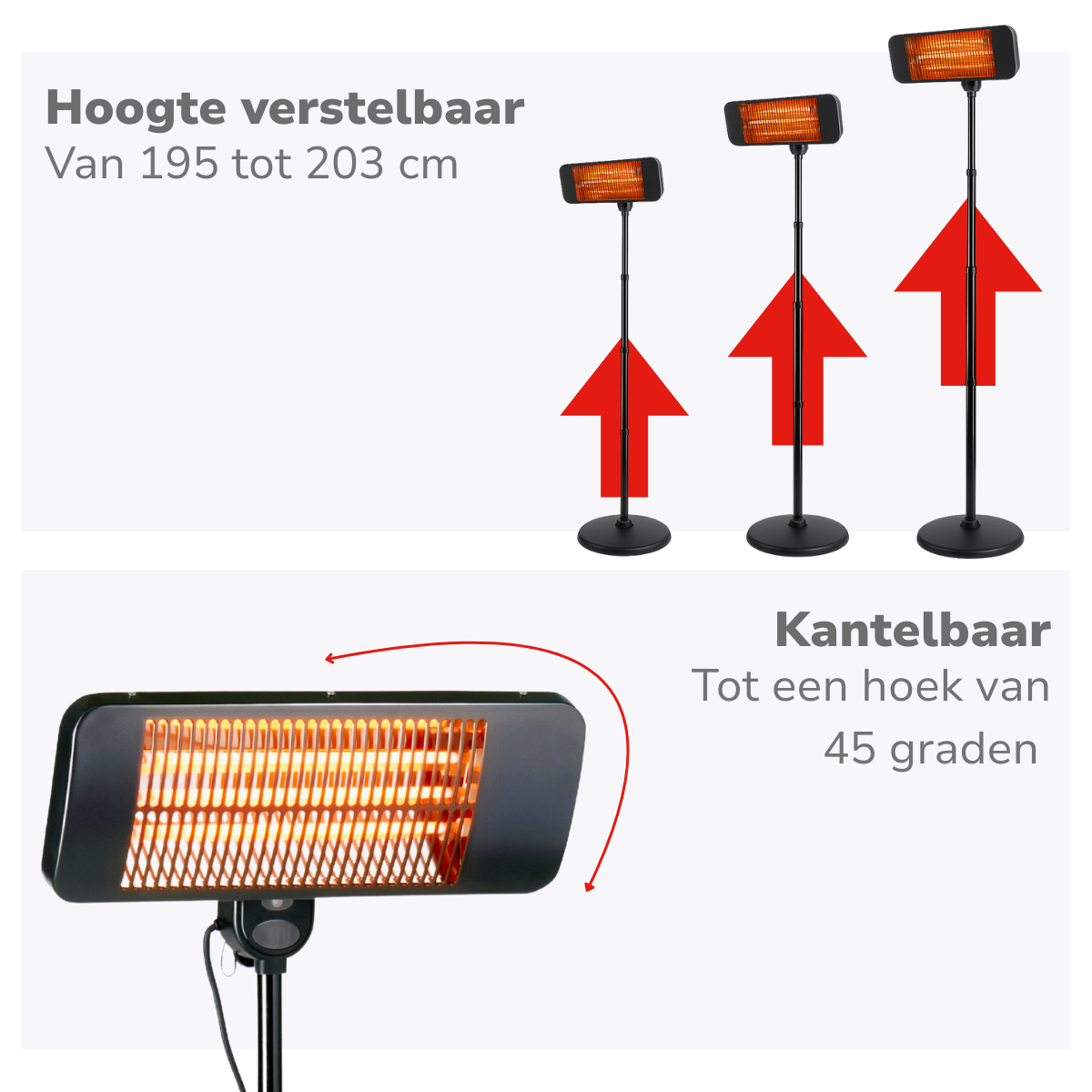 alpina Infrarood Heater 2000W - maximondo