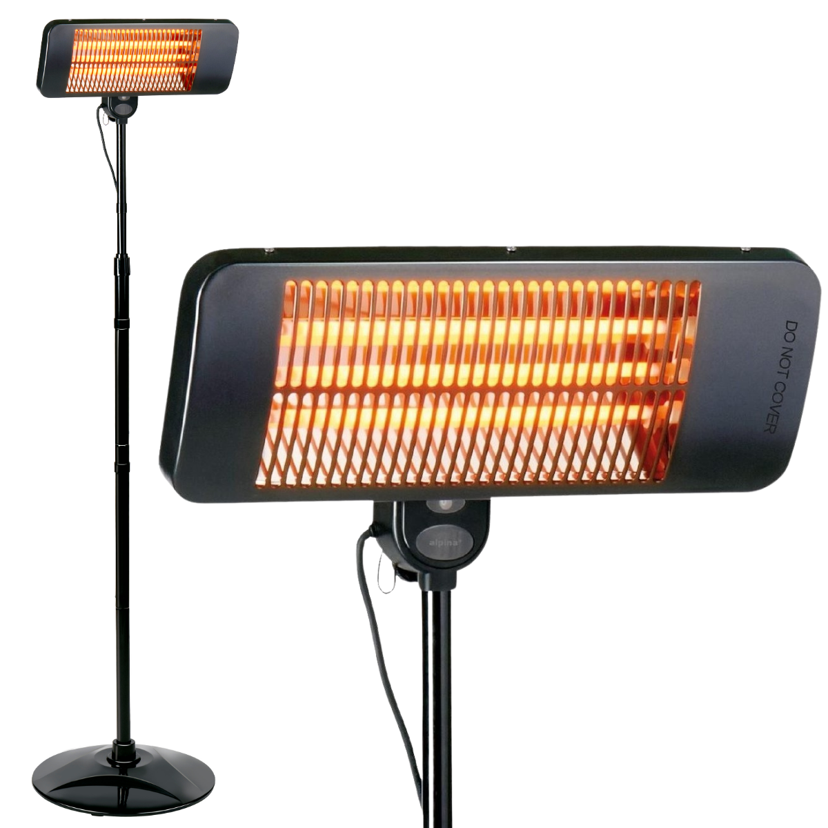 alpina Infrarood Heater 2000W - maximondo