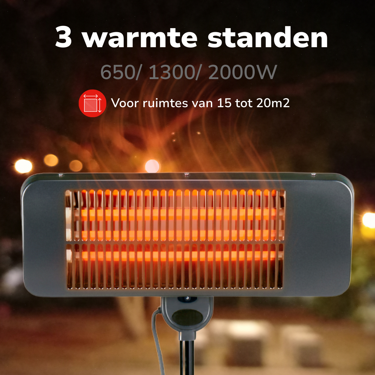 alpina Infrarood Heater 2000W - maximondo