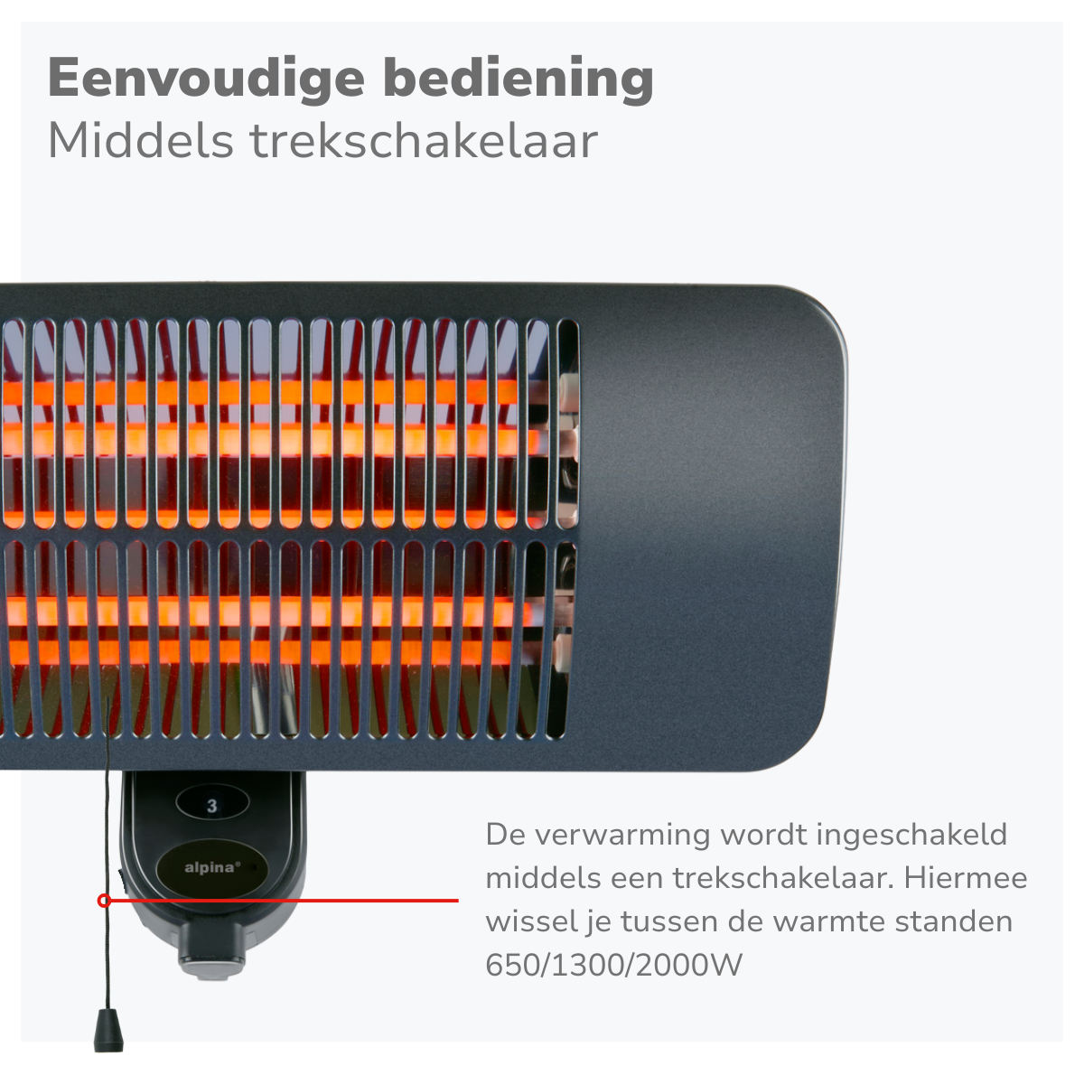 alpina Infrarood Heater - maximondo