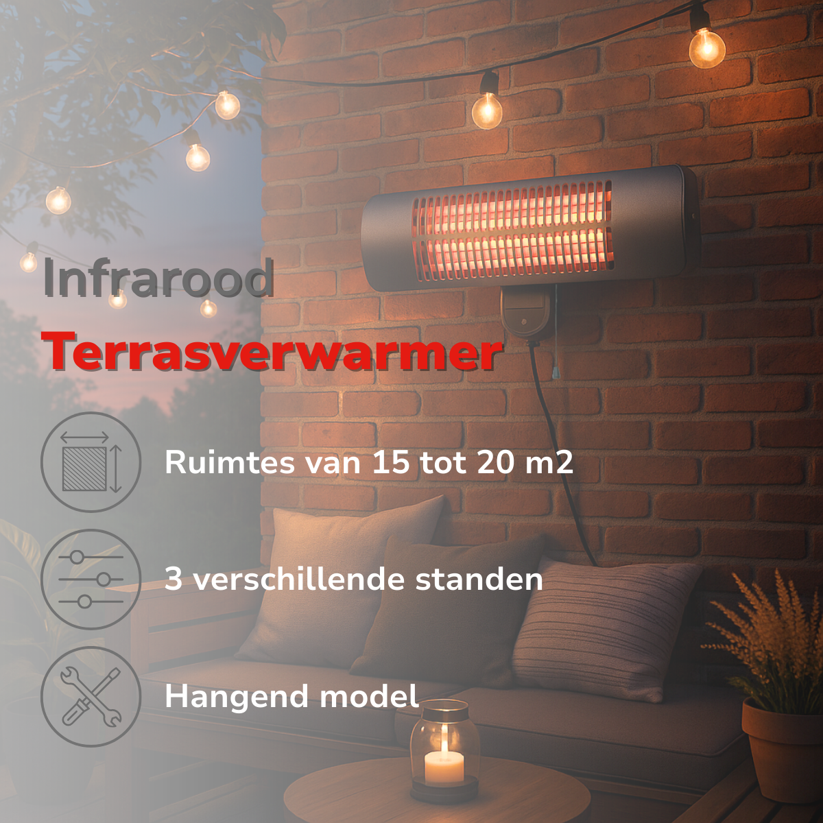 alpina Infrarood Heater - maximondo