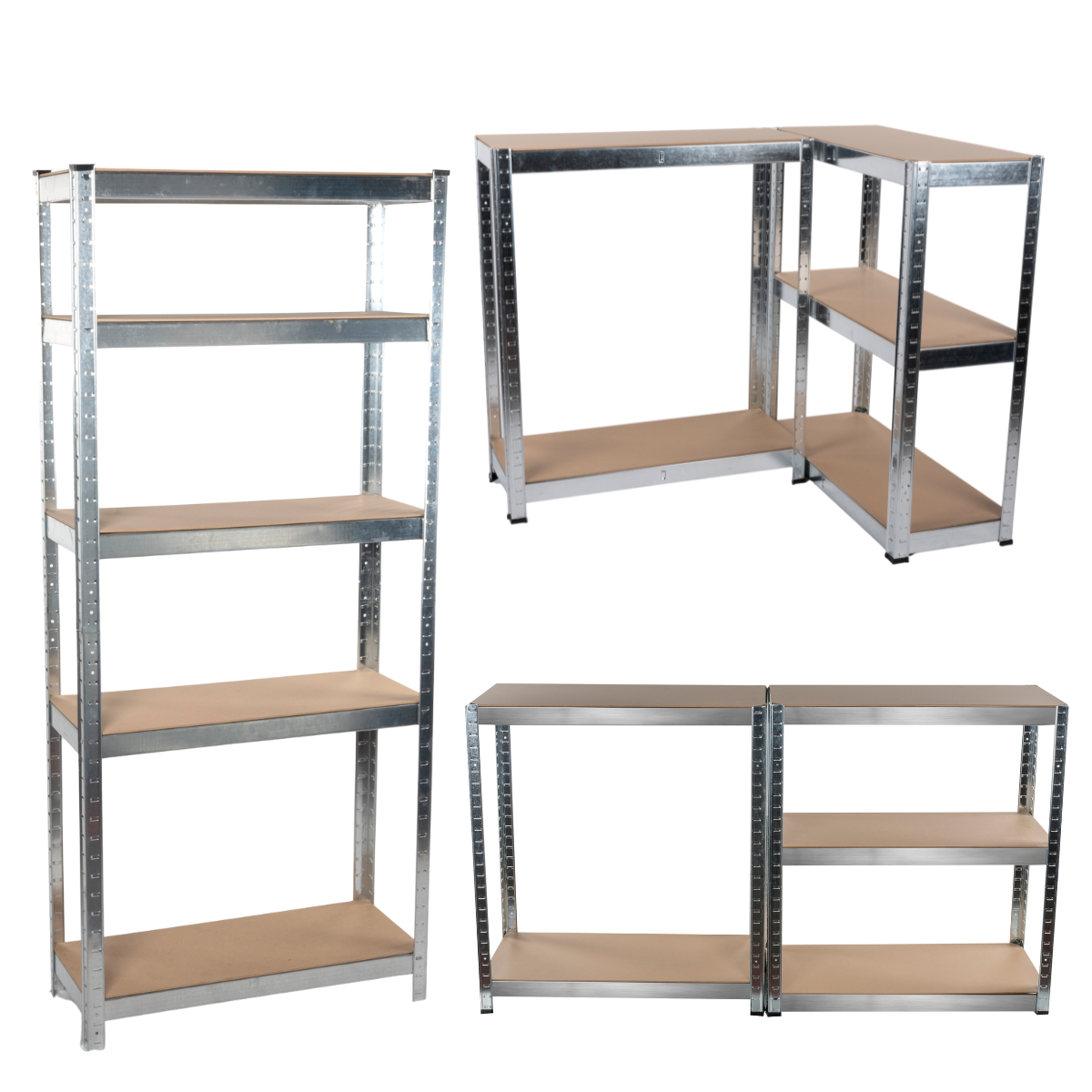 Kinzo Stellingkast Opbergrek, 5 Planken - maximondo