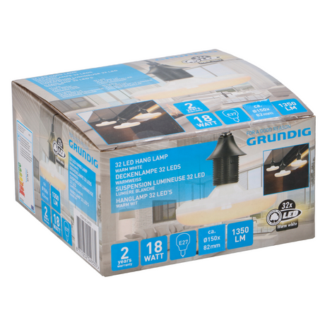 Grundig Led Hanglamp E27 1350 Lumen - maximondo